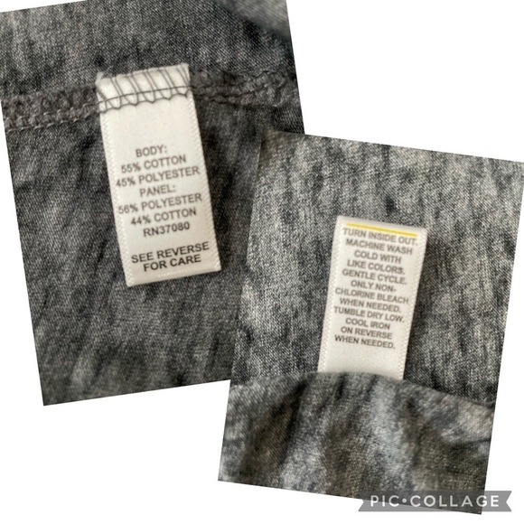 “Fireworks & Beer” Charcoal Gray/Red/White Burnout Style Tee Sz - 18/20W - Picture 11 of 13